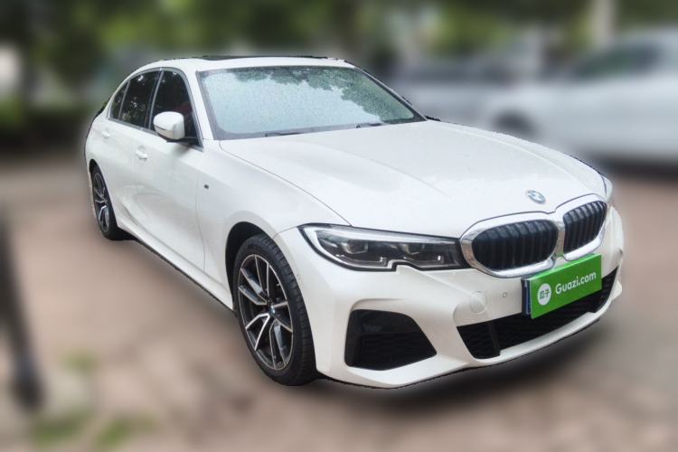 Used BMW 3 Series 2021 Second Facelift 325Li M Sport Package Front Right 45 Deg