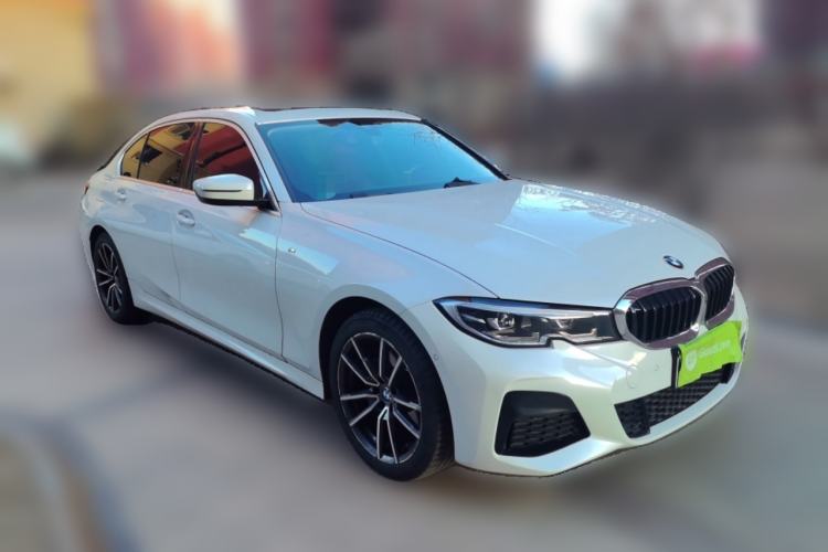 Used BMW 3 Series 2021 Restyled 325Li xDrive M Sport Package Front Right 45 Deg