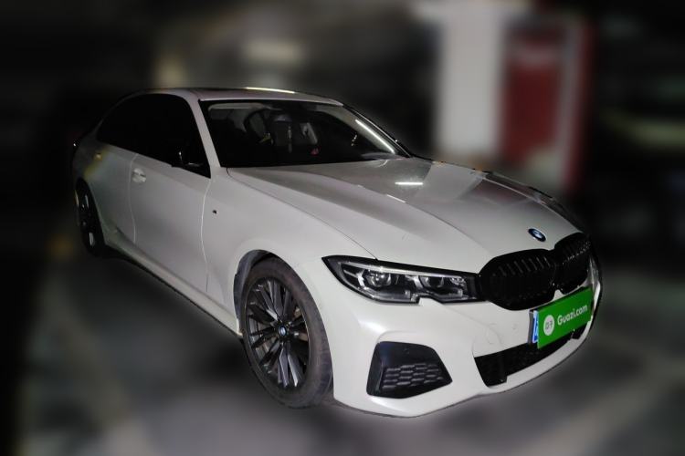 Used BMW 3 Series 2021 325Li M Sport Shadowline Package Front Right 45 Deg