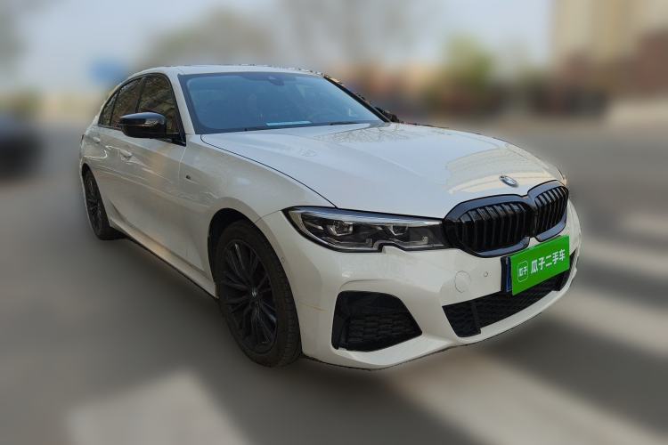 Used BMW 3 Series 2021 Second Facelift 330i M Sport Night Edition Package Front Right 45 Deg