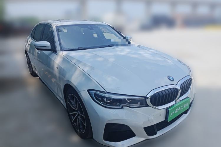 Used BMW 3 Series 2021 325Li M Sport Package Front Right 45 Deg