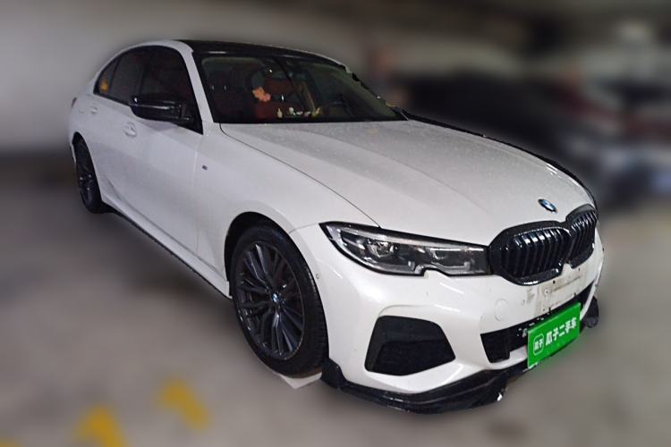 Used BMW 3 Series 2021 Second Facelift 325i M Sport Night Edition Package Front Right 45 Deg