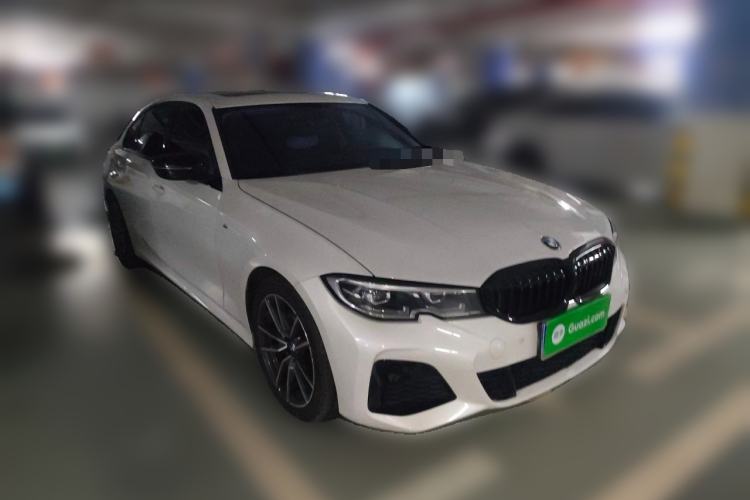 Used BMW 3 Series 2021 320Li M Sport Package Front Right 45 Deg