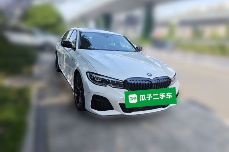 Used BMW 3 Series 2021 325Li M Sport Shadowline Package Front Right 45 Deg