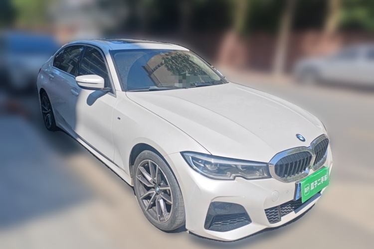 Used BMW 3 Series 2021 325Li M Sport Package Front Right 45 Deg