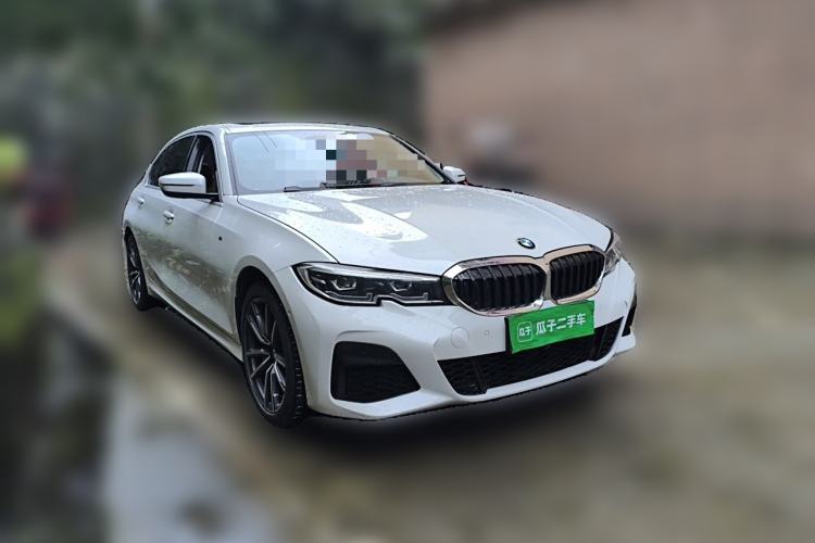 Used BMW 3 Series 2021 Second Facelift 325Li xDrive M Sport Package Front Right 45 Deg