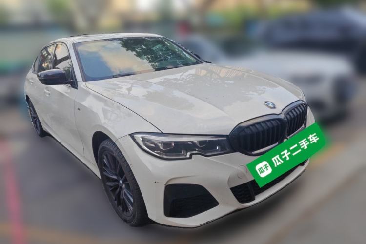 Used BMW 3 Series 2021 330Li xDrive M Sport Night Edition Front Right 45 Deg