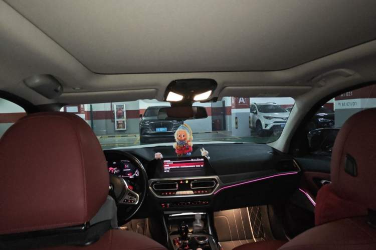 Used BMW 3 Series 2021 Second Facelift 325Li M Sport Package Headliner