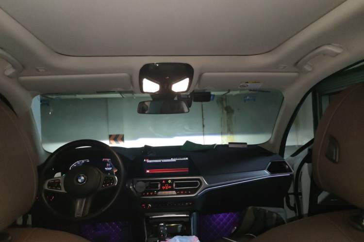 Used BMW 3 Series 2021 Second Facelift 325i M Sport Night Edition Package Headliner