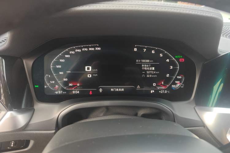 Used BMW 3 Series 2021 325Li M Sport Shadowline Package Instrument Cluster