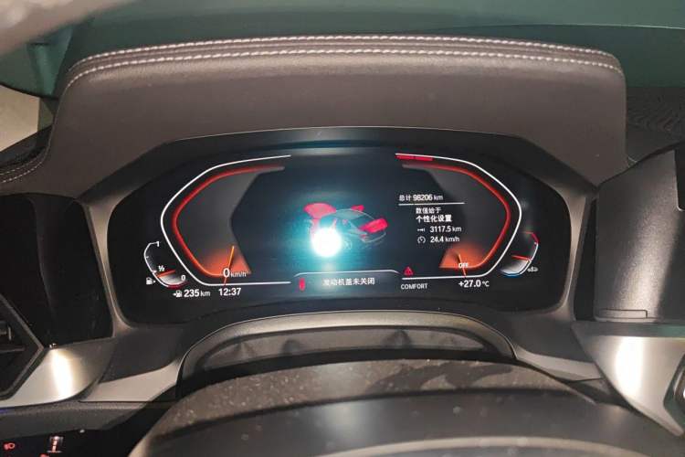 Used BMW 3 Series 2021 325Li M Sport Shadowline Package Instrument Cluster