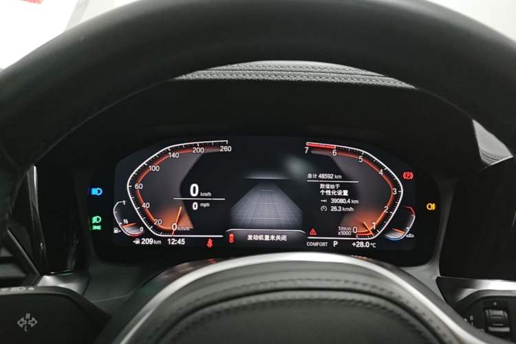 Used BMW 3 Series 2021 Second Facelift 320Li M Sport Package Instrument Cluster