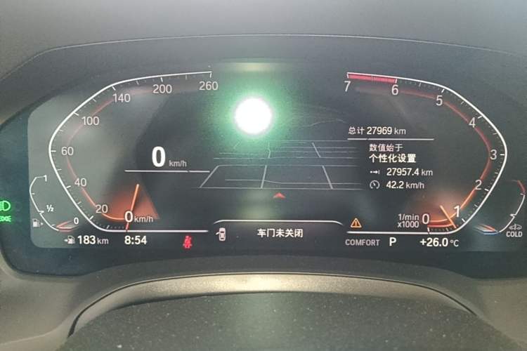 Used BMW 3 Series 2021 Restyled 325Li M Sport Package Instrument Cluster