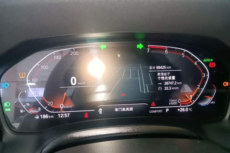 Used BMW 3 Series 2021 Second Facelift 320Li M Sport Package Instrument Cluster