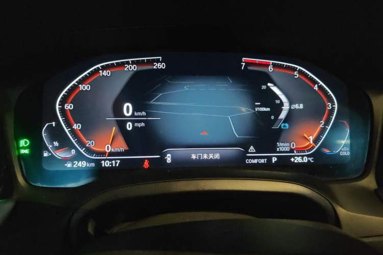 Used BMW 3 Series 2021 Facelifted 325Li M Sport Night Edition Package Instrument Cluster