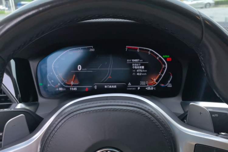 Used BMW 3 Series 2021 325Li M Sport Shadowline Package Instrument Cluster