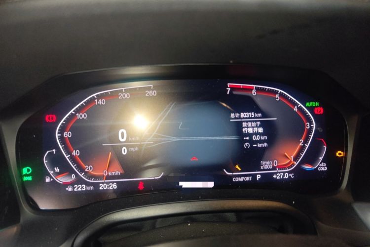 Used BMW 3 Series 2021 325Li M Sport Shadowline Package Instrument Cluster