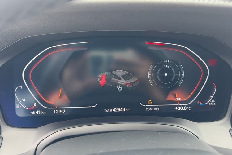 Used BMW 3 Series 2021 Second Facelift 325Li M Sport Package Instrument Cluster