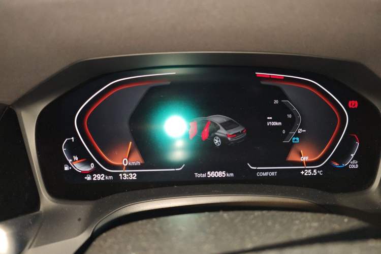 Used BMW 3 Series 2021 Second Facelift 325i M Sport Night Edition Package Instrument Cluster