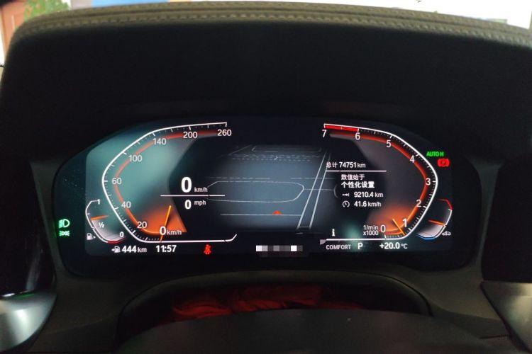 Used BMW 3 Series 2021 Second Facelift 325Li M Sport Package Instrument Cluster
