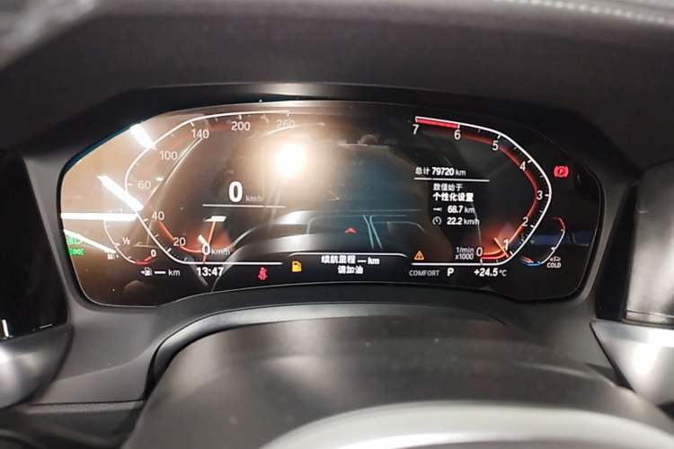 Used BMW 3 Series 2021 Second Facelift 325Li M Sport Package Instrument Cluster
