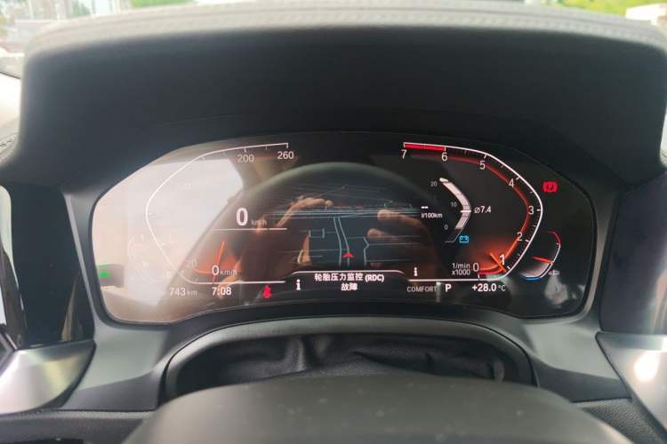 Used BMW 3 Series 2021 325Li M Sport Shadowline Package Instrument Cluster