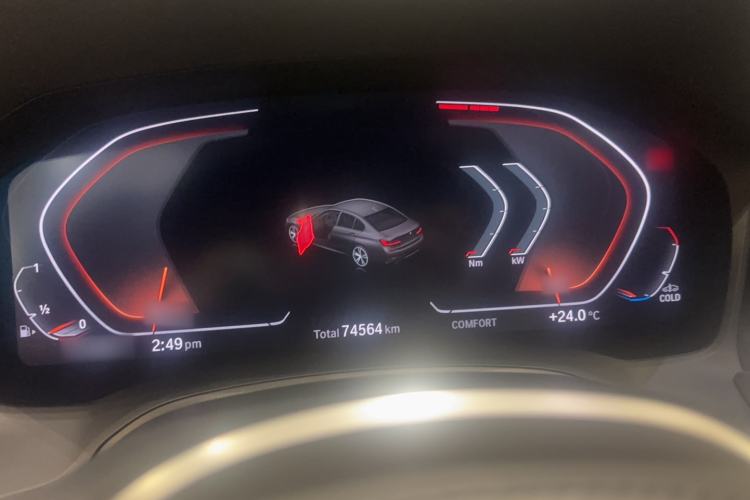 Used BMW 3 Series 2021 Restyled 325Li M Sport Package Instrument Cluster