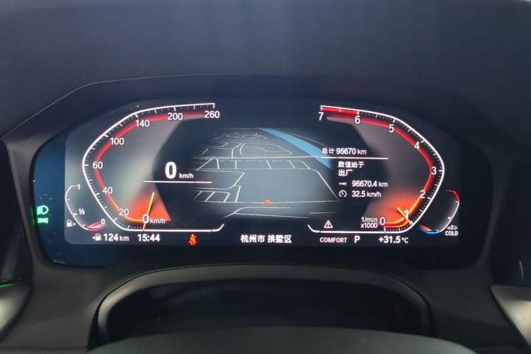 Used BMW 3 Series 2021 Facelifted 325Li M Sport Night Edition Package Instrument Cluster