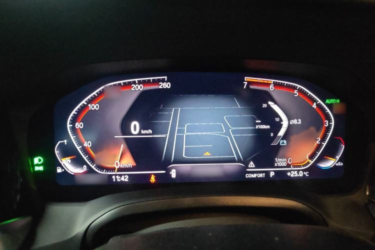 Used BMW 3 Series 2021 Second Facelift 325Li M Sport Night Edition Package Instrument Cluster