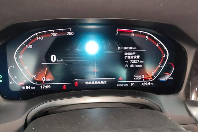 Used BMW 3 Series 2021 Restyled 325i M Sport Night Edition Package Instrument Cluster