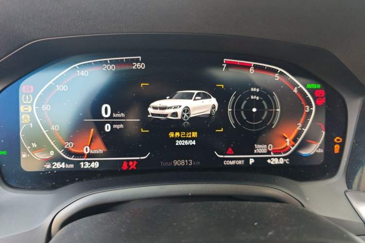 Used BMW 3 Series 2021 Second Facelift 320Li M Sport Package Instrument Cluster