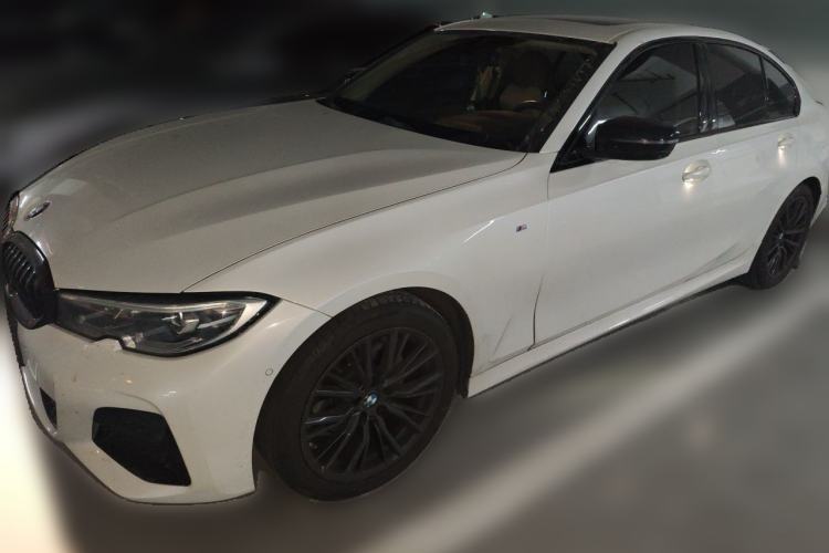 Used BMW 3 Series 2021 Second Facelift 325i M Sport Night Edition Package Guazi used car, China used car export, Used car for sale, Used cars, Cheapest cars for sale