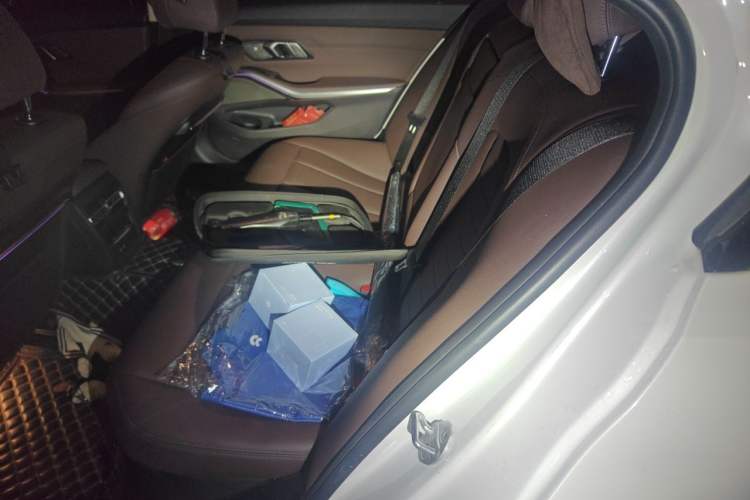 Used BMW 3 Series 2021 325Li M Sport Shadowline Package Left Rear Seat