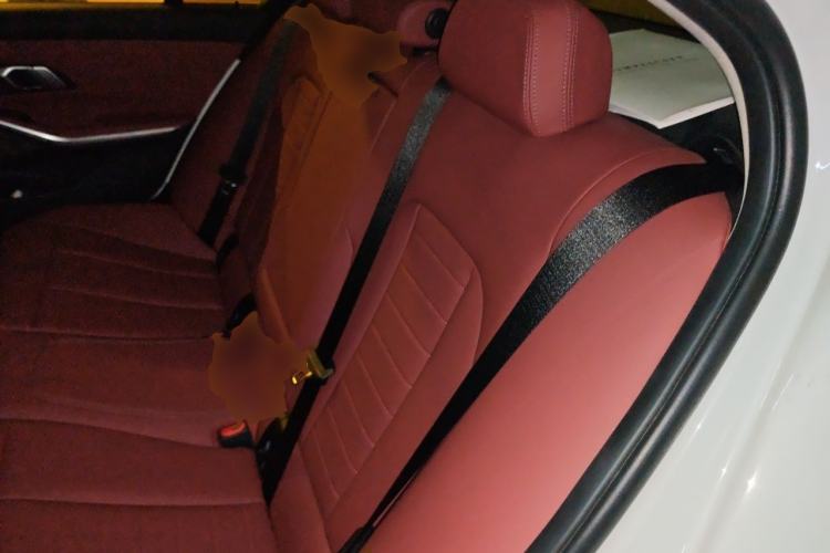 Used BMW 3 Series 2021 Second Facelift 325i M Sport Night Edition Package Left Rear Seat