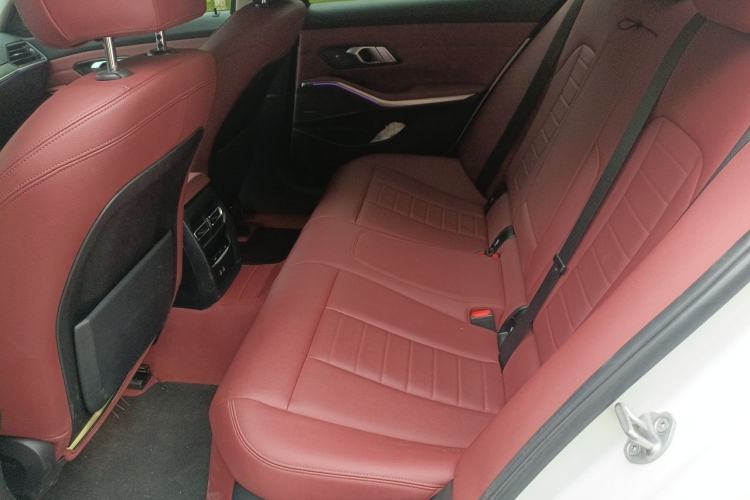 Used BMW 3 Series 2021 Second Facelift 325i M Sport Night Edition Package Left Rear Seat