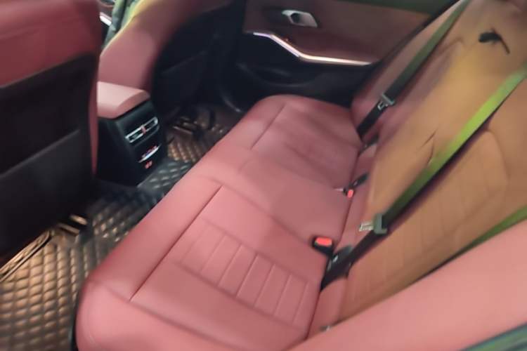 Used BMW 3 Series 2021 Second Facelift 325i M Sport Package Left Rear Seat