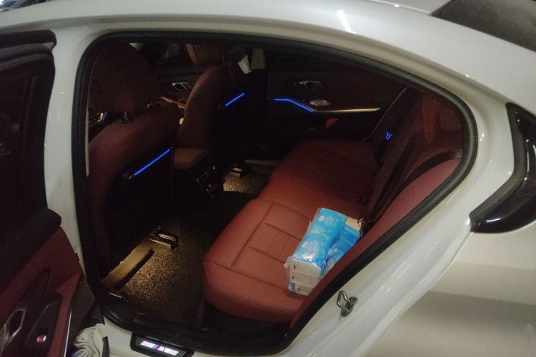 Used BMW 3 Series 2021 Second Facelift 325Li M Sport Night Edition Package Left Rear Seat