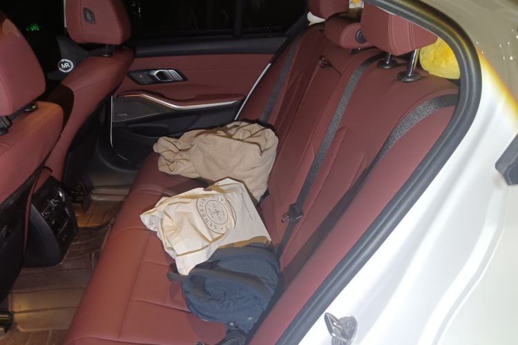 Used BMW 3 Series 2021 Restyled 325i M Sport Night Edition Package Left Rear Seat