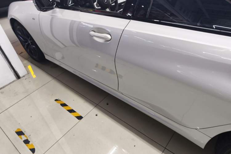 Used BMW 3 Series 2021 325i M Sport Night Edition package Left Side Sill