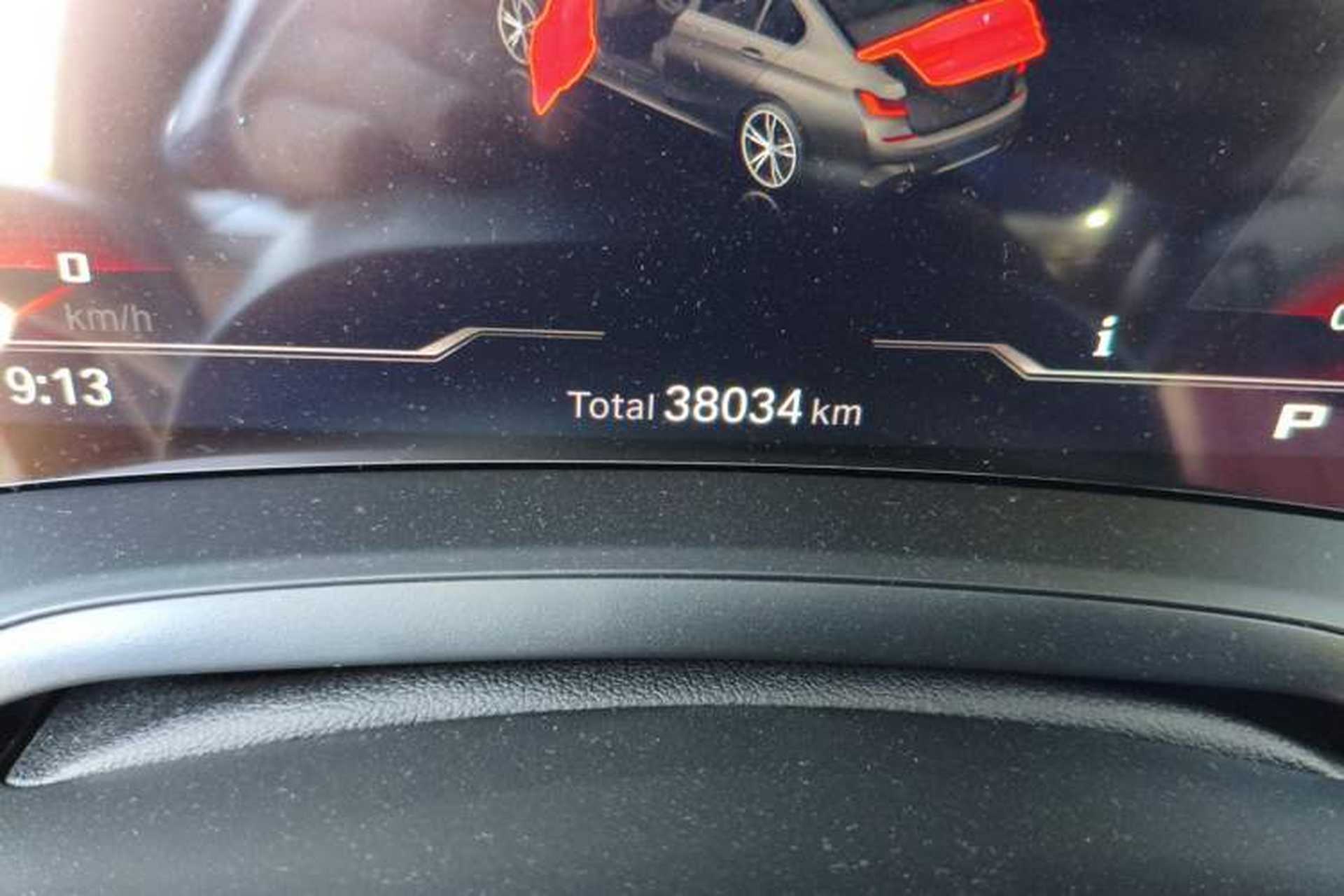 Used BMW 3 Series 2021 Facelifted 320Li M Sport Package Odometer Close Up
