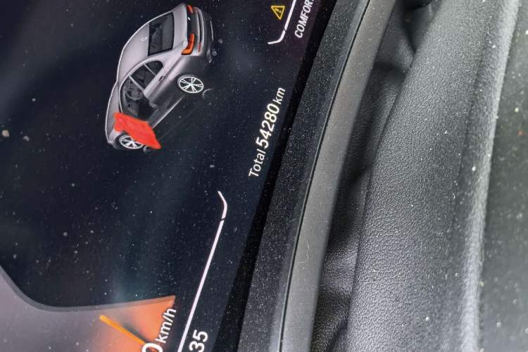 Used BMW 3 Series 2021 Restyled 325Li M Sport Package Odometer Close Up