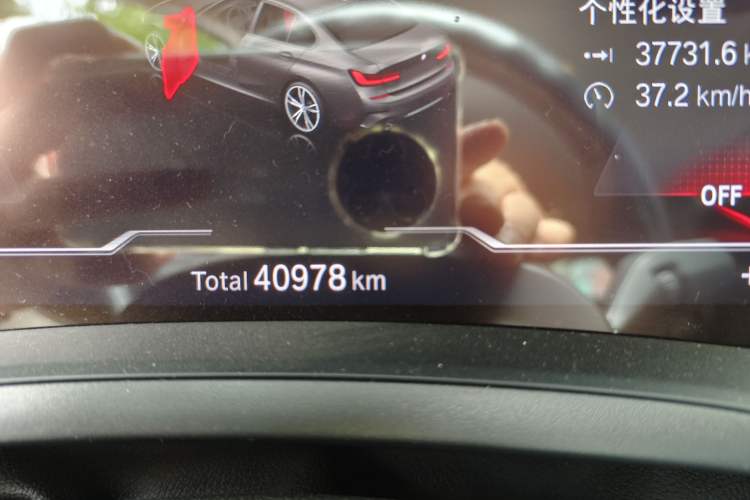 Used BMW 3 Series 2021 Facelifted 320Li M Sport Package Odometer Close Up