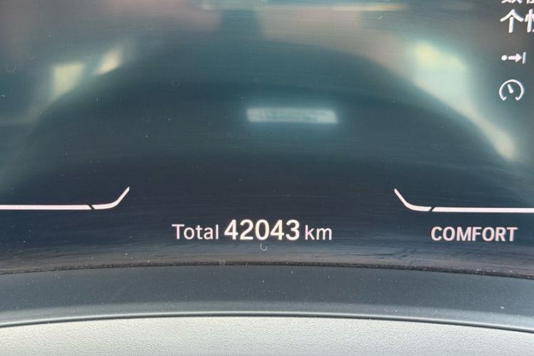 Used BMW 3 Series 2021 Second Facelift 325Li M Sport Package Odometer Close Up