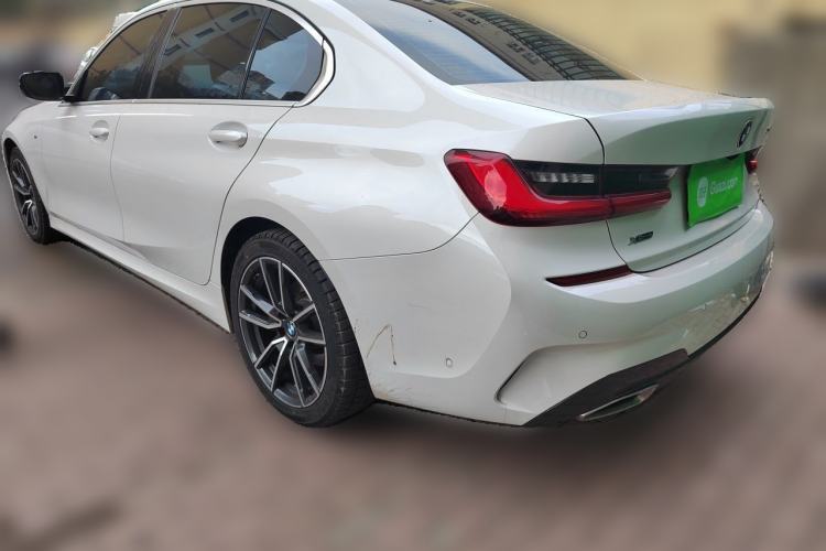 Used BMW 3 Series 2021 Second Facelift 325Li xDrive M Sport Package Rear Left 45 Deg