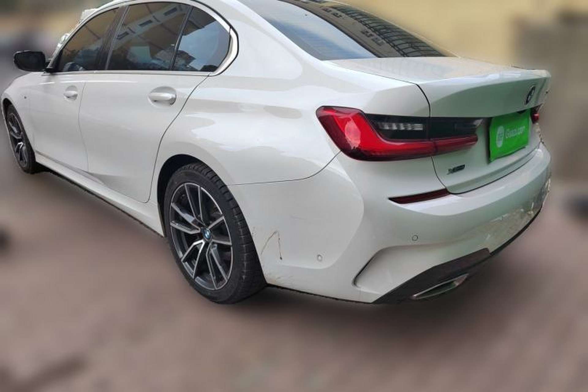 Used BMW 3 Series 2021 Second Facelift 325Li xDrive M Sport Package Rear Left 45 Deg