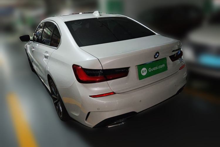 Used BMW 3 Series 2021 Second Facelift 320Li M Sport Package Rear Left 45 Deg