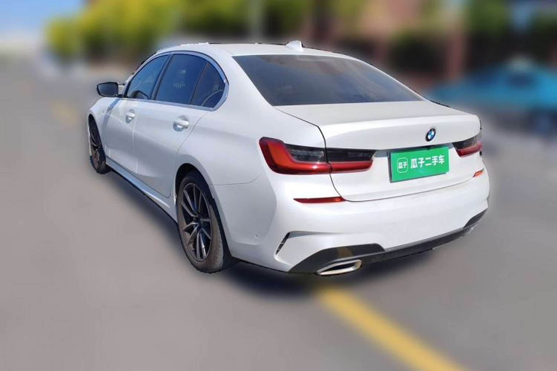 Used BMW 3 Series 2021 Facelifted 320Li M Sport Package Rear Left 45 Deg