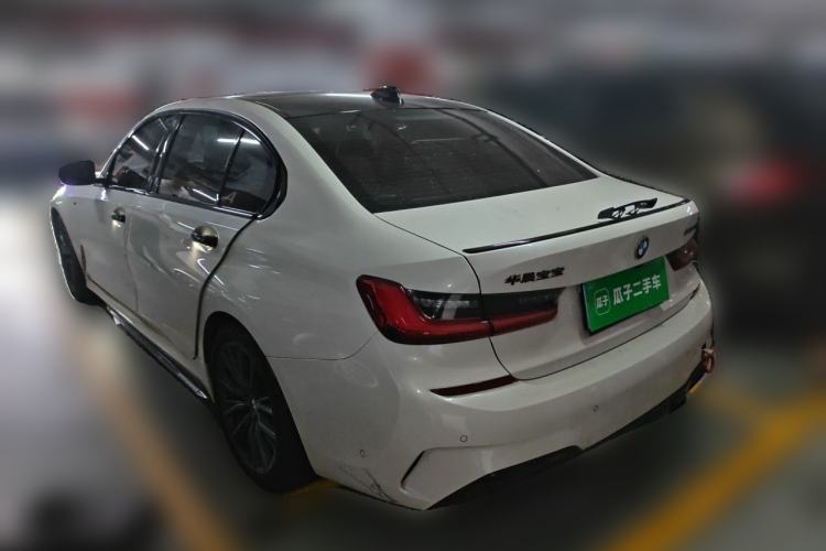 Used BMW 3 Series 2021 Second Facelift 325Li M Sport Package Rear Left 45 Deg