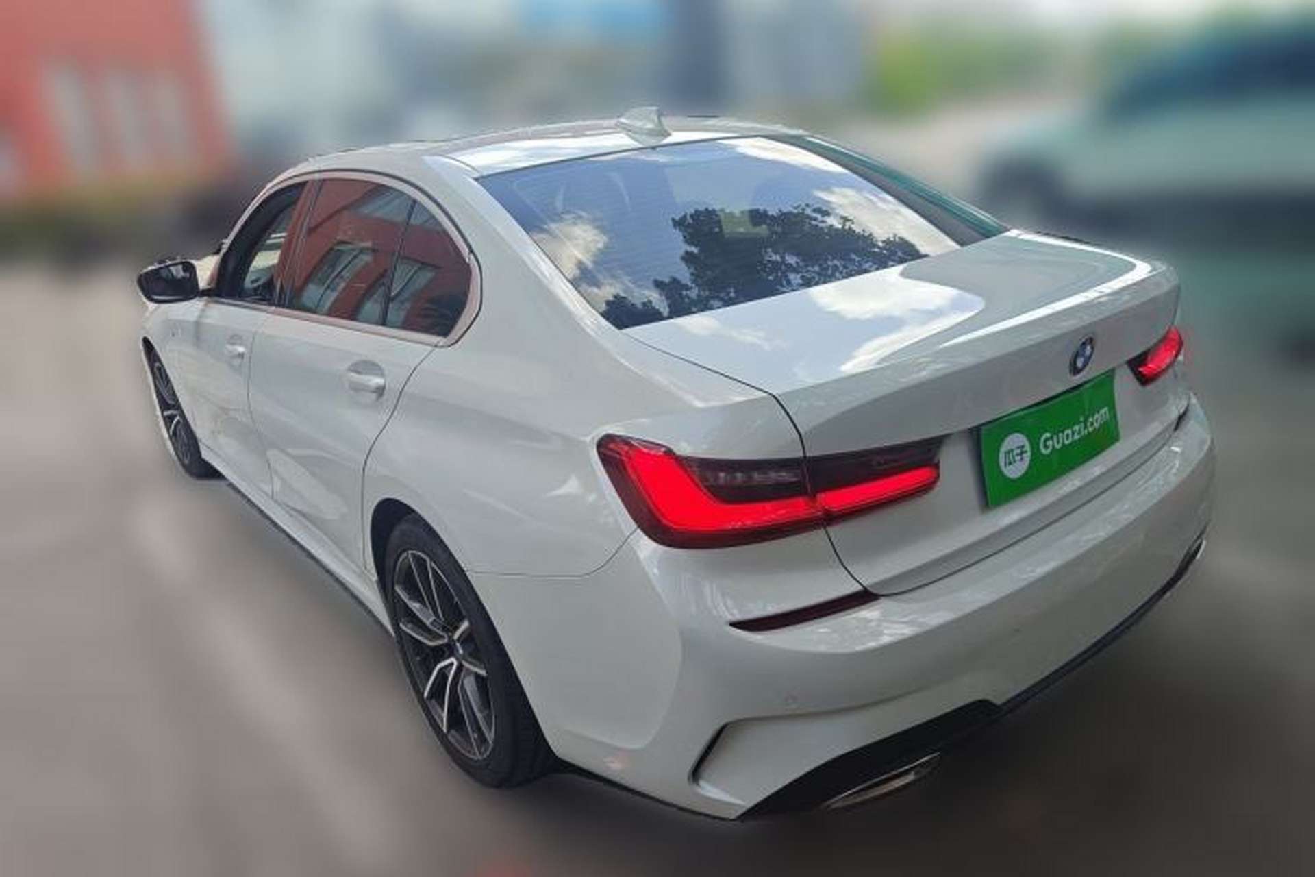 Used BMW 3 Series 2021 320Li M Sport Package Rear Left 45 Deg