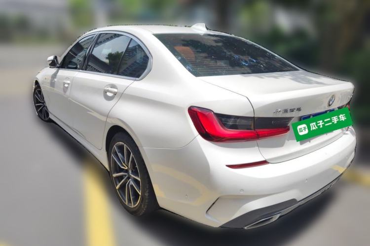 Used BMW 3 Series 2021 Second Facelift 325Li M Sport Package Rear Left 45 Deg